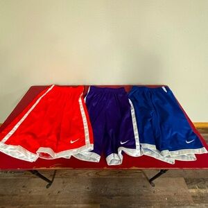 Nike basketball shorts- 3 pairs